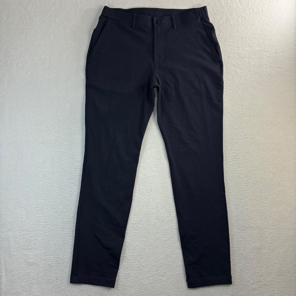 Public Rec Workday Pant Men 32x30 Blue Slim Stretch Taper Golf Chino Performance